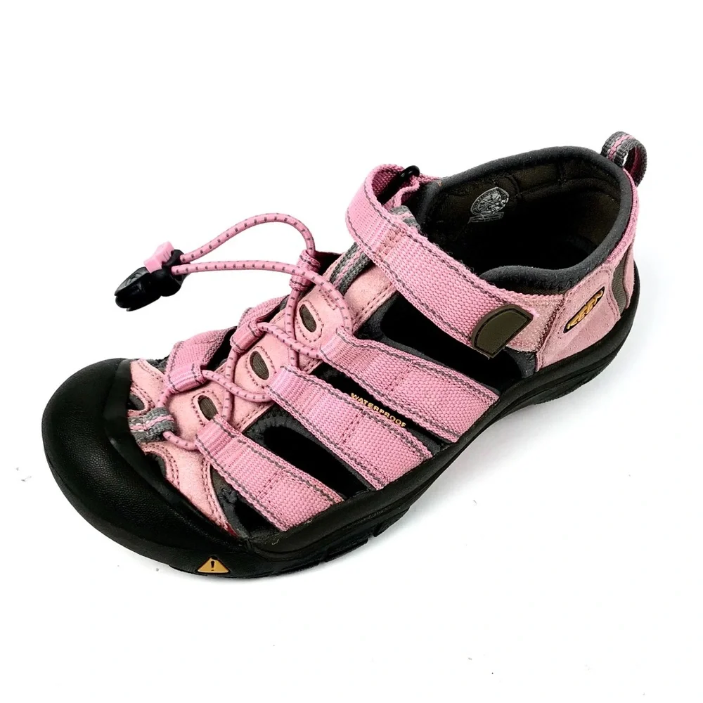Keen Girls Pink Trail Sneakers Sz 3